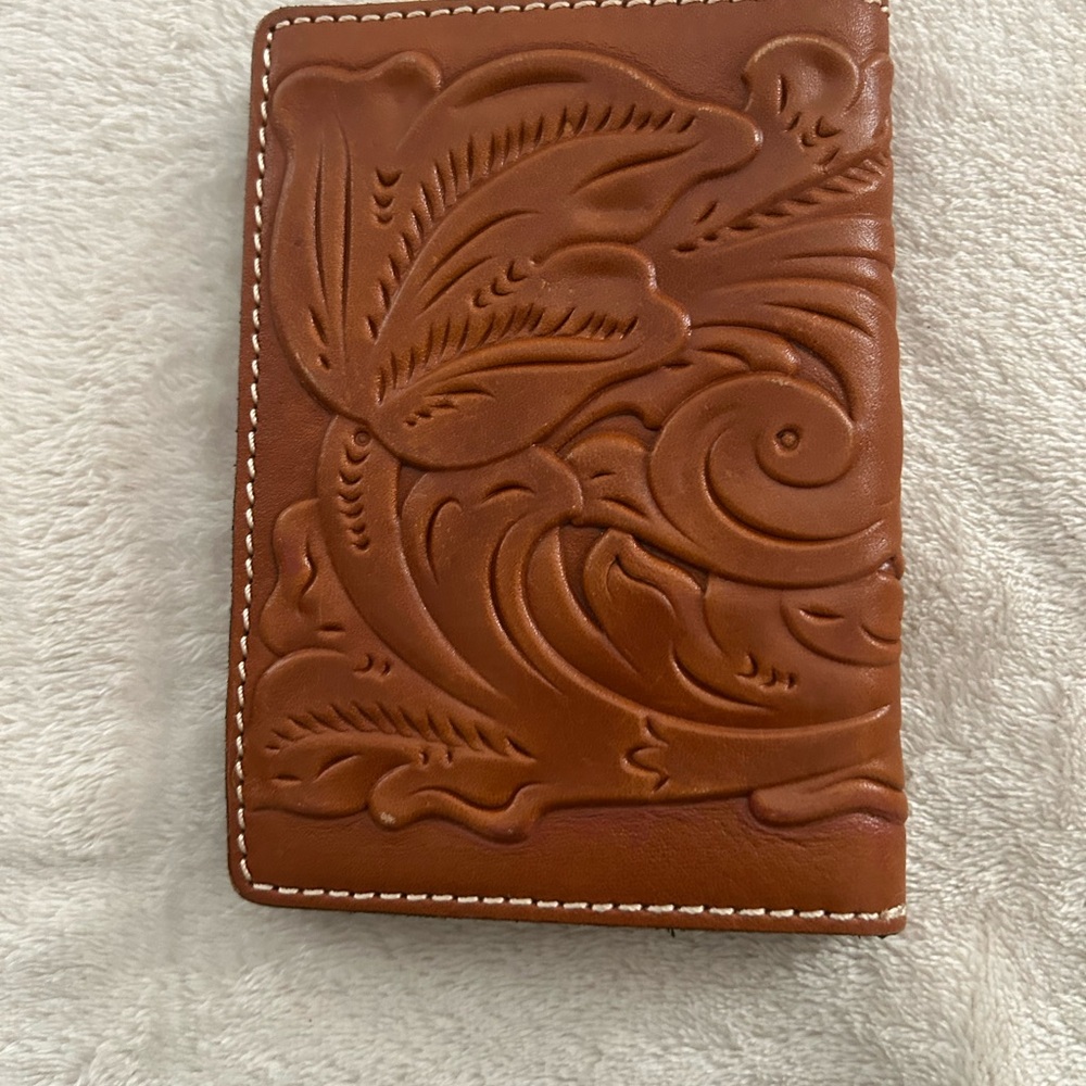 Embossed Leather address book